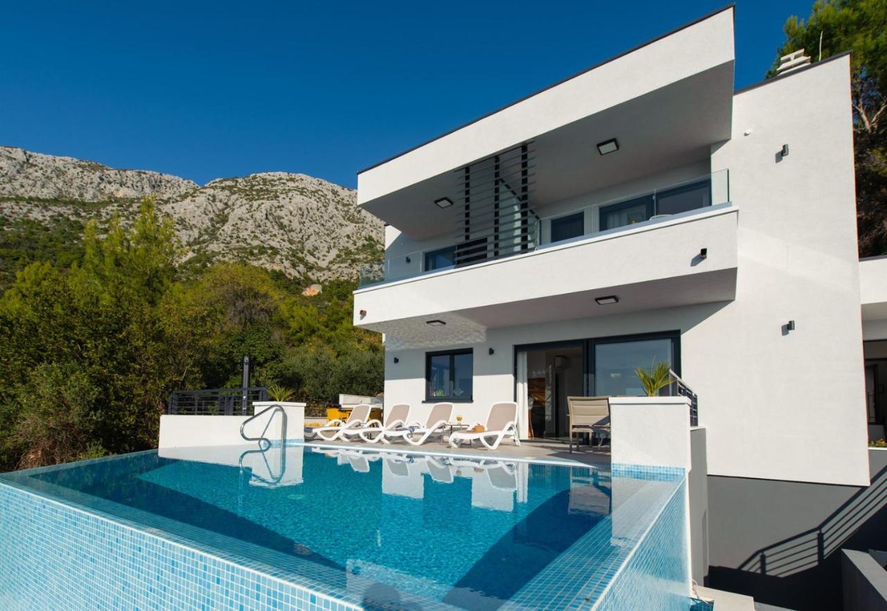 Villa Leona A Luxury Villa Near Makarska, Heated Pool Zivogosce Exterior photo